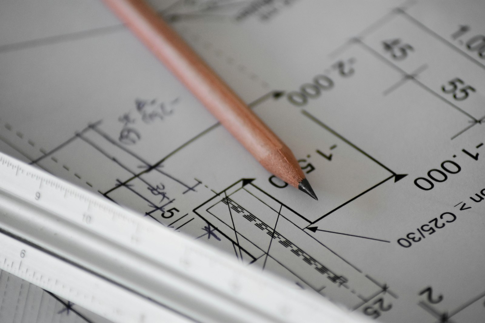 De tekening van dit project